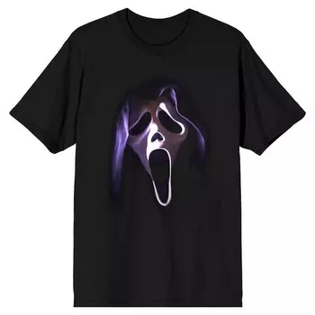 Мужская белая маска Ghostface с капюшоном Licensed Character, черный