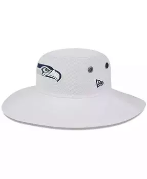 Мужская белая панамская панамская панама Сиэтл Сихокс 2023 NFL Training Camp New Era, белый