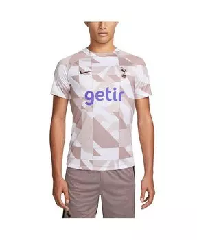 Мужская белая предматчевая футболка Тоттенхэм Хотспур 2023/24 Academy Pro Nike, белый