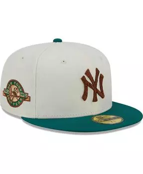 Мужская белая приталенная кепка New York Yankees Cooperstown Collection Camp 59FIFTY New Era
