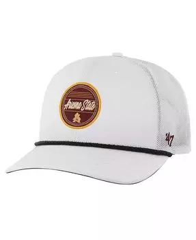 Мужская белая регулируемая кепка Arizona State Sun Devils Fairway Trucker '47 Brand, белый
