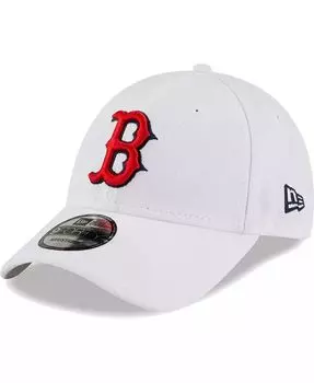 Мужская белая регулируемая кепка Boston Red Sox League II 9FORTY New Era, белый