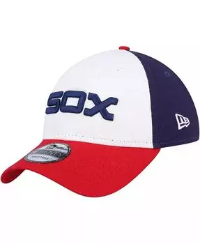 Мужская белая регулируемая кепка Chicago White Sox с логотипом Core Classic 9TWENTY New Era, белый