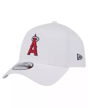 Мужская белая регулируемая кепка Los Angeles Angels TC A-Frame 9FORTY New Era, белый