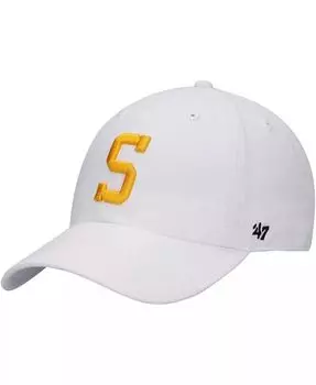 Мужская белая регулируемая кепка Pittsburgh Steelers Team Clean Up '47 Brand, белый