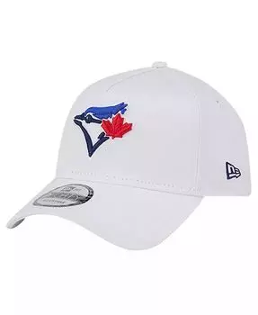 Мужская белая регулируемая кепка Toronto Blue Jays TC A-Frame 9FORTY New Era, белый