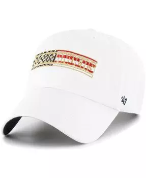 Мужская белая регулируемая кепка Washington Commanders Homeland Clean Up '47 Brand