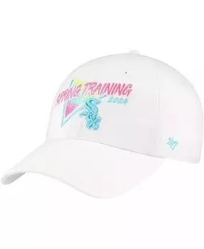 Мужская белая регулируемая шапка Chicago White Sox 2024 Spring Training Vapor Wave Clean Up '47 Brand, белый