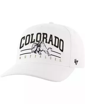 Мужская белая регулируемая шапка Colorado Buffaloes Roscoe Hitch '47 Brand, белый