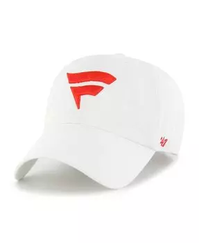 Мужская белая регулируемая шапка Fanatics Corporate Clean Up '47 Brand