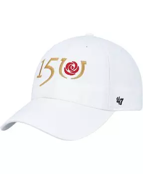 Мужская белая регулируемая шапка Kentucky Derby 150 Clean Up '47 Brand