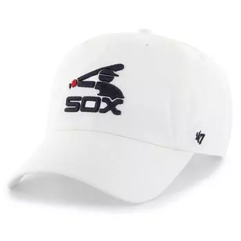 Мужская белая регулируемая шляпа '47 Chicago White Sox 1976 с логотипом Cooperstown Collection