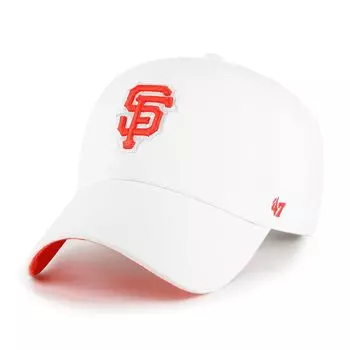 Мужская белая регулируемая шляпа San Francisco Giants '47 с кодом города City Connect Clean Up