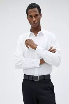 Мужская белая рубашка Koton, белый