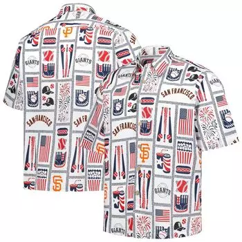 Мужская белая рубашка на пуговицах Reyn Spooner San Francisco Giants Americana