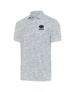 Мужская белая рубашка-поло Green Bay Packers Motion Antigua, белый