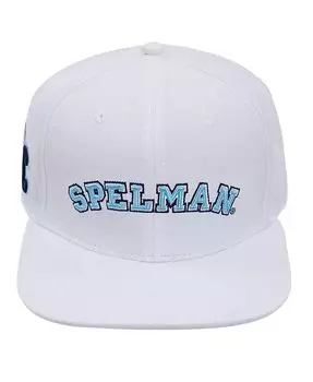 Мужская белая шерстяная шляпа Spelman College Jaguars Evergreen Snapback Pro Standard, белый