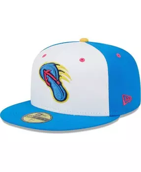 Мужская белая шляпа приталенного кроя San Antonio Missions Copa De La Diversion 59FIFTY New Era