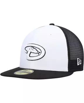 Мужская бело-черная кепка Arizona Diamondbacks 2023 для тренировок на поле 59FIFTY New Era