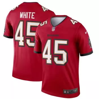 Мужская бело-красная майка Tampa Bay Buccaneers Legend Devin Nike