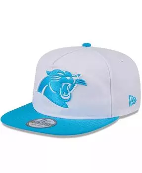 Мужская бело-синяя кепка Snapback для гольфиста Carolina Panthers 2024 NFL Training Camp New Era, белый