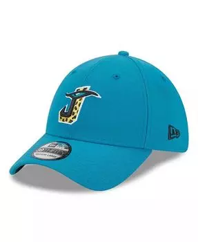 Мужская бирюзовая кепка Jacksonville Jaguars City Originals 39THIRTY Flex Hat New Era, синий