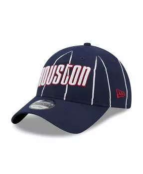 Мужская бирюзовая регулируемая кепка Houston Rockets 2022/23 City Edition Official 9TWENTY New Era