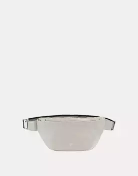 Мужская большая кожаная поясная сумка Dudu, светло-серый