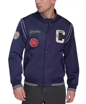 Мужская бомбер Varsity Patch Champion, синий