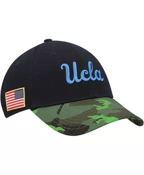 Мужская брендовая черная камуфляжная регулируемая кепка UCLA Bruins Veterans Day 2Tone Legacy91 Jordan