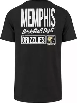 Мужская брендовая футболка '47 City Edition 2023-24 Memphis Grizzlies Talk Back