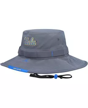 Мужская брендовая серая панама UCLA Bruins Performance Boonie Jordan