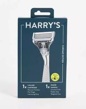 Мужская бритва и лезвие Harrys Chrome Edition HARRY'S