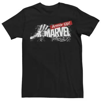 Мужская броня Железного человека готова! Футболка с логотипом Arc Beam Marvel