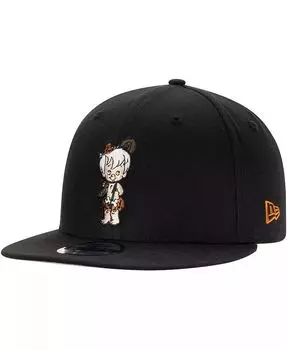 Мужская черная бейсболка Bamm-Bamm The Flintstones 9FIFTY Snapback New Era, черный