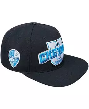 Мужская черная бейсболка Cheyney Wolves с аркой и логотипом Evergreen Snapback Pro Standard