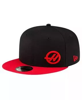 Мужская черная бейсболка Haas F1 Team 9FIFTY Snapback New Era, черный