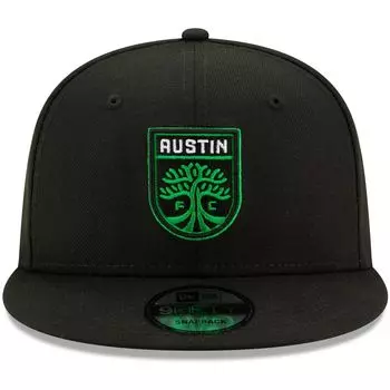 Мужская черная бейсболка New Era Austin FC 9FIFTY Snapback