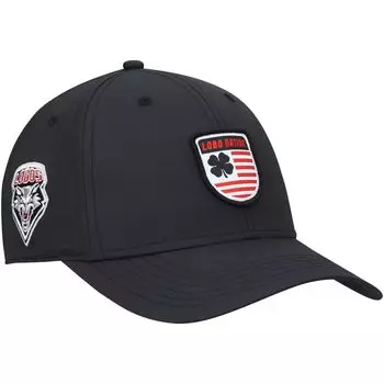 Мужская черная бейсболка New Mexico Lobos Nation Shield Snapback