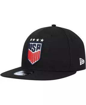 Мужская черная бейсболка USWNT Team Basic 9FIFTY Snapback New Era