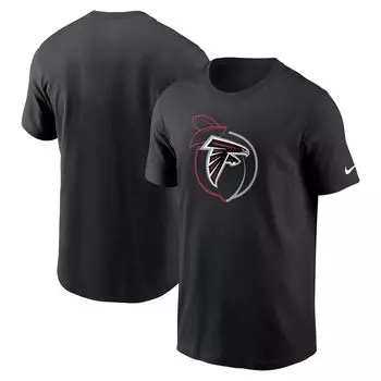 Мужская черная футболка Atlanta Falcons Essential с местной фразой Nike