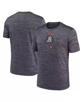 Мужская черная футболка Baltimore Orioles City Connect Practice Velocity Performance Nike, черный