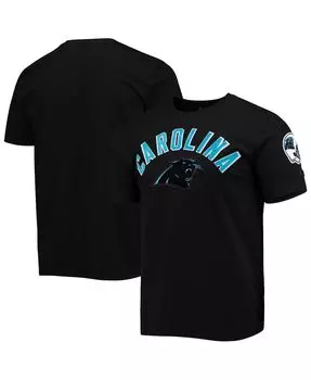 Мужская черная футболка carolina panthers pro team Pro Standard, черный