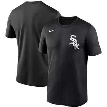 Мужская черная футболка Chicago White Sox с надписью Legend Nike