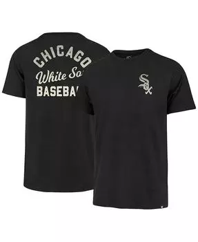 Мужская черная футболка Chicago White Sox Turn Back Franklin '47 Brand, черный