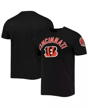 Мужская черная футболка cincinnati bengals pro team Pro Standard, черный