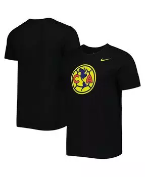 Мужская черная футболка Club America Core Nike