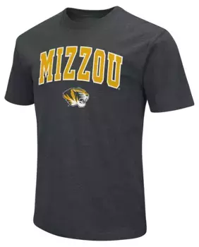 Мужская черная футболка Colosseum Missouri Tigers
