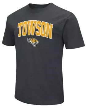 Мужская черная футболка Colosseum Towson Tigers