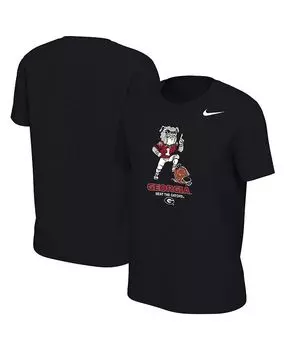 Мужская черная футболка Georgia Bulldogs FL, GA Rivalry Nike, черный